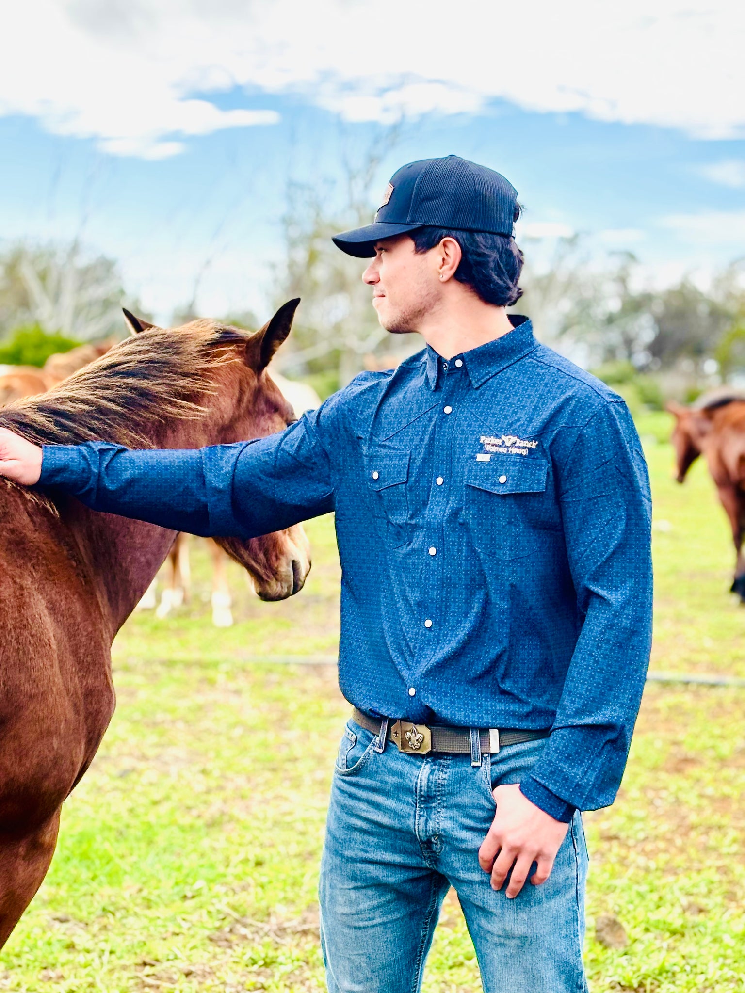 Button Down Long Sleeve Shirt – Parker Ranch