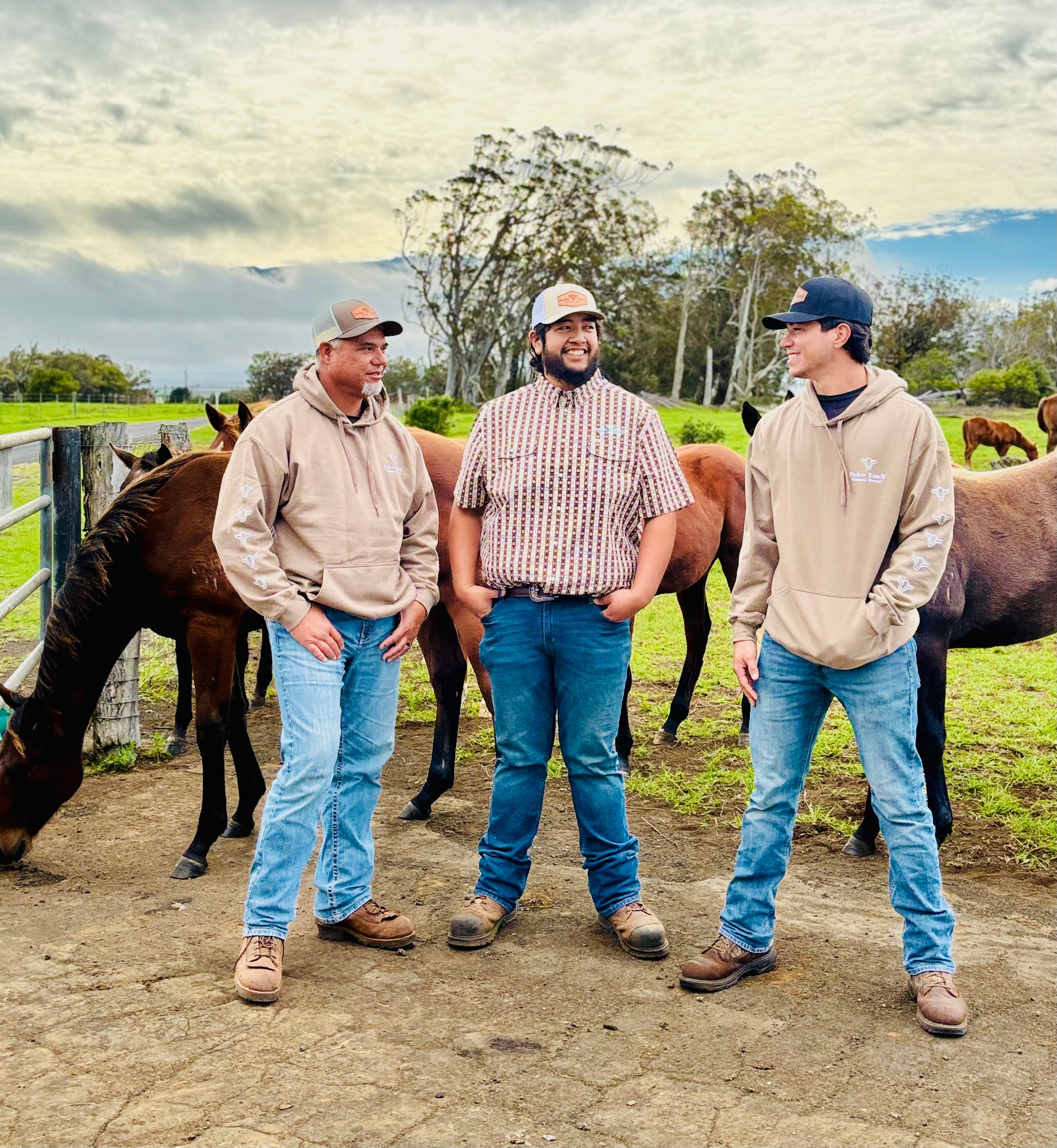 Palaka Sleeve Pullover Hoodie – Parker Ranch